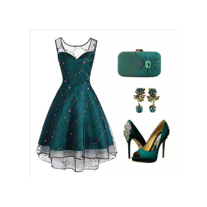 Product Vestido verde dress