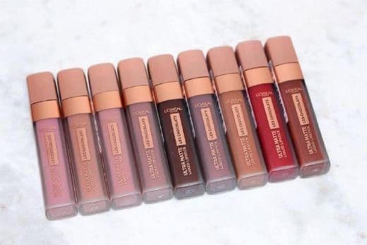 Belleza L'Óreal Paris Les Chocolats Labial Líquido Mate