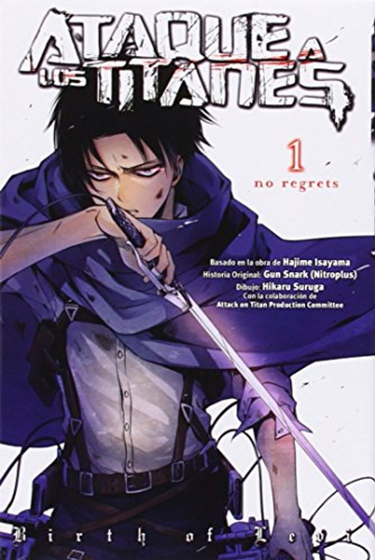 Libro ATAQUE A LOS TITANES:01 NO REGRETS (Shojo Manga)