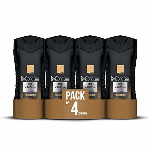 Lugar Axe Gel Gold - 4 Paquetes de 400 ml - Total