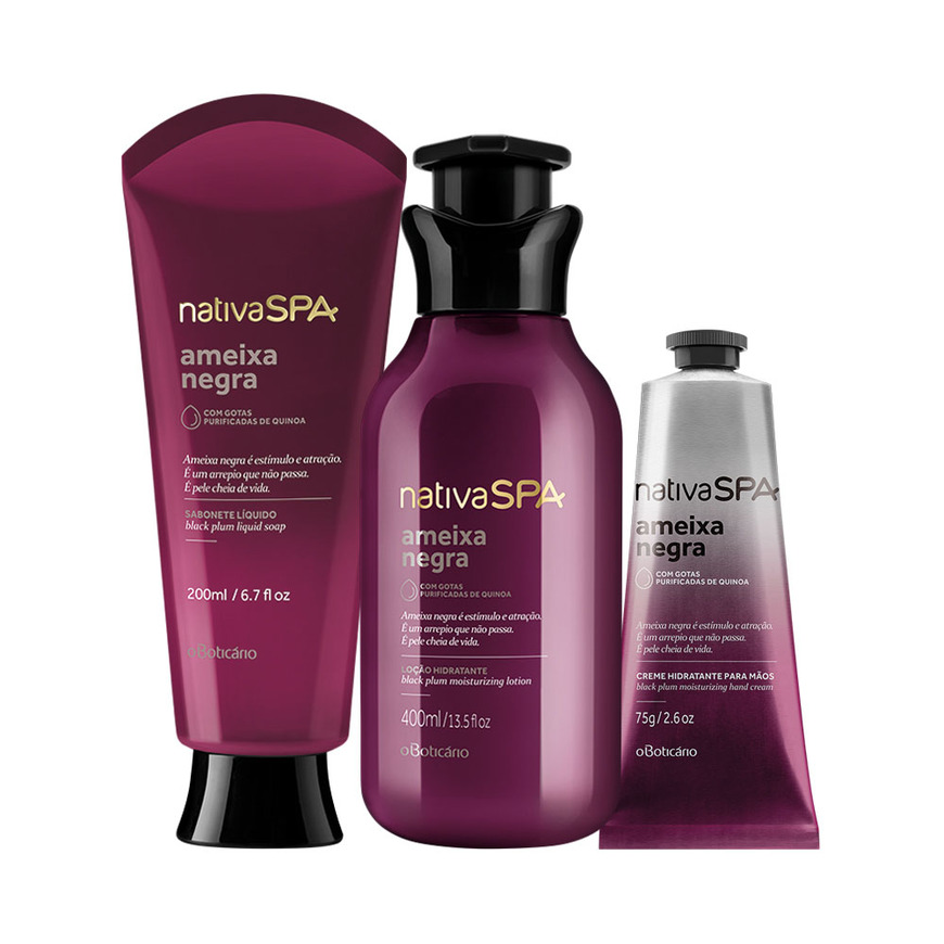 Fashion Kit Nativa SPA ameixa negra