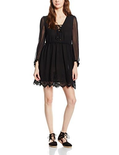 Place Cortefiel Dress L/S Embroidery