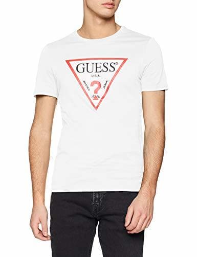 Moda Guess Cn SS Original Logo Camiseta