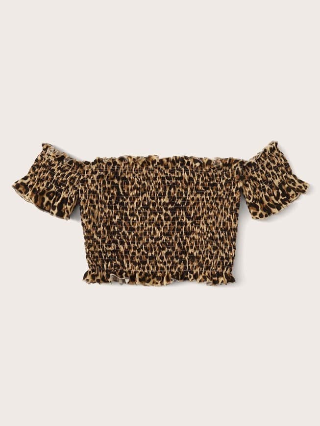 Fashion top leopardo