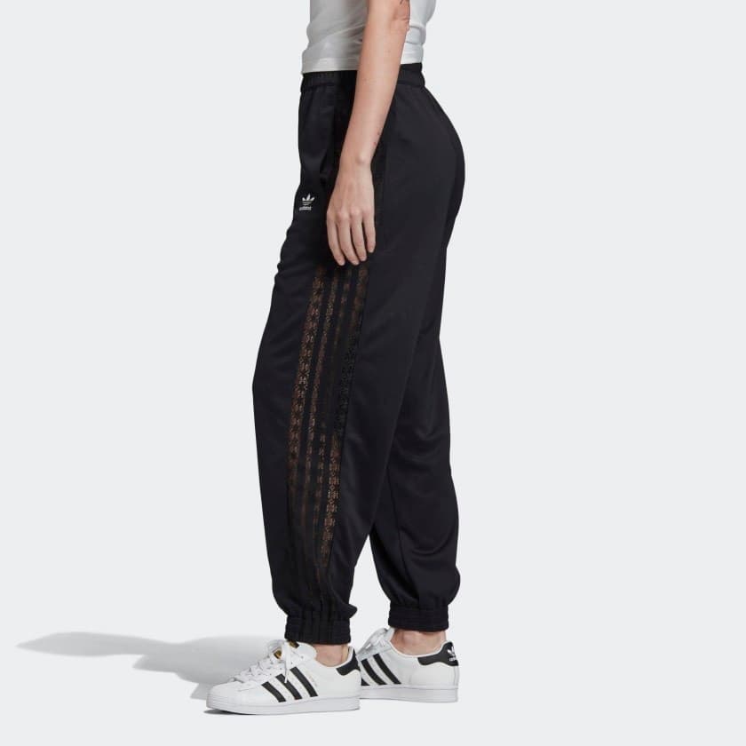 Moda calça lace black adidas 