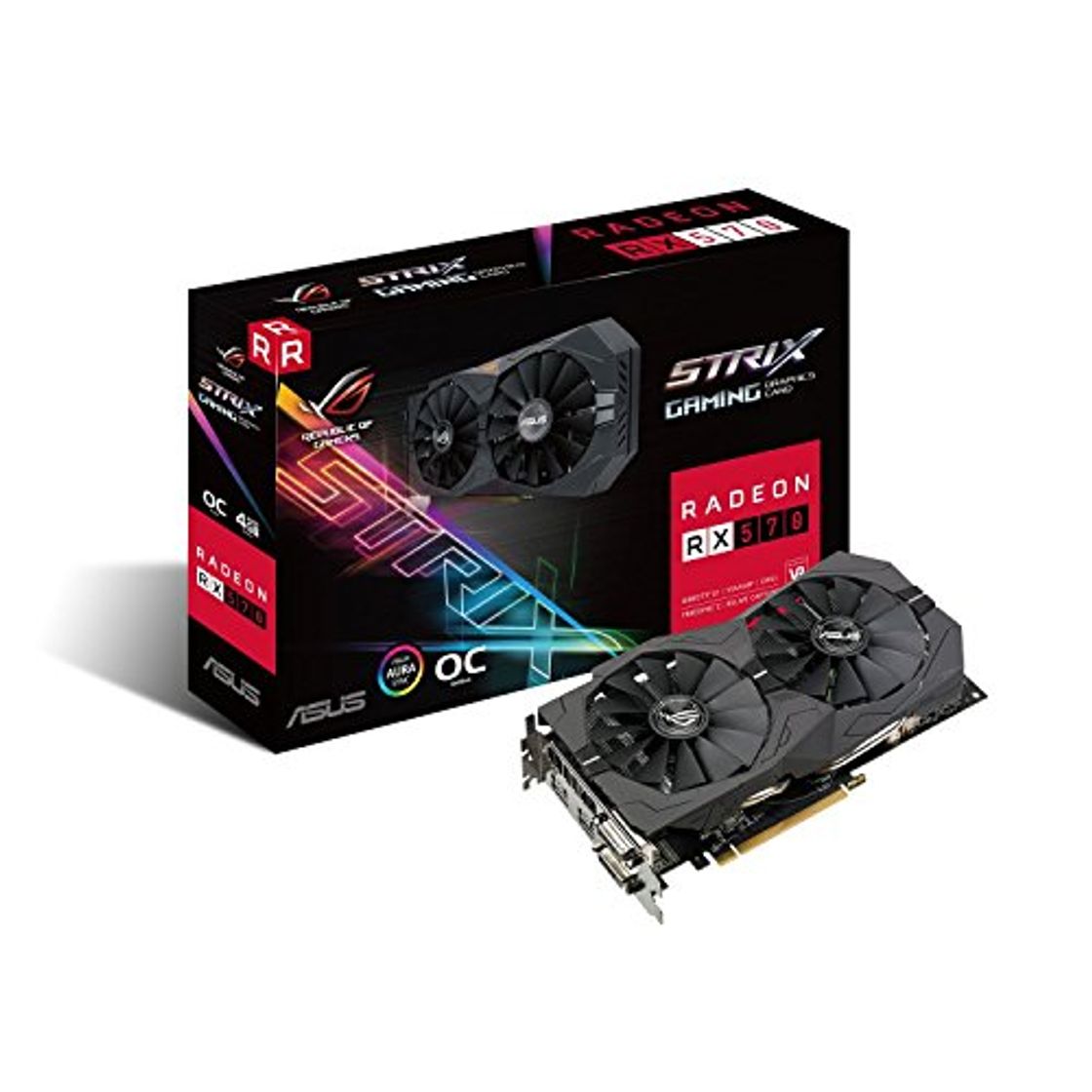 Producto ASUS ROG Strix RX570 OC Edition - Tarjeta gráfica