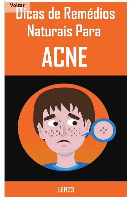 Book Dicas de Remédios Naturais Para Acne