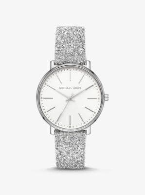 Product Pyper Silver-Tone Swarovski® Crystal Embellished Watch