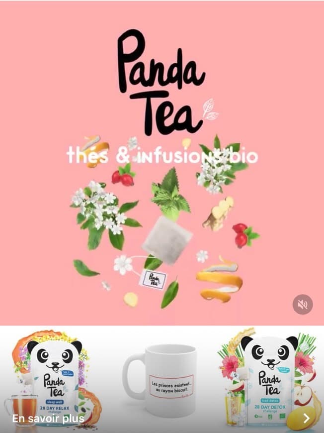 Producto Panda Tea 🐼 