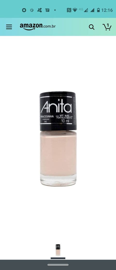 Product Esmalte Anita Princesinha 


