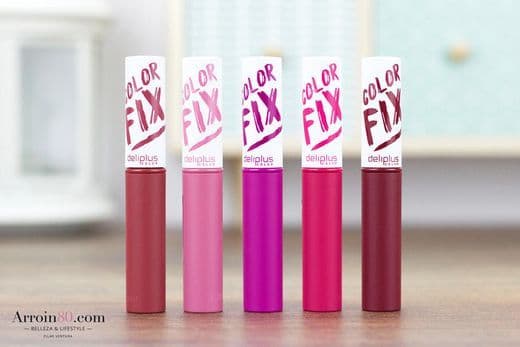 Moda NUEVOS LABIALES COLOR FIX DELIPLUS MERCADONA ...