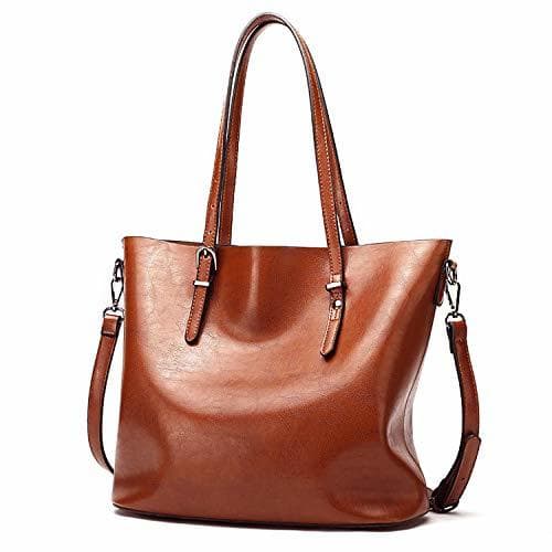 Product Czemo Bolsos de Mujer de Piel Bolso Tote Grande Bolso Bandolera de