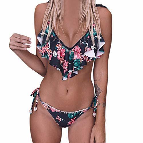 Place Bikini Sexy Mujer Push up Trajes de Baño Mujer 2019 Dos Piezas