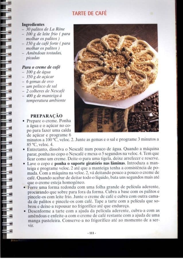 Lugar 111 Receitas de Tartes