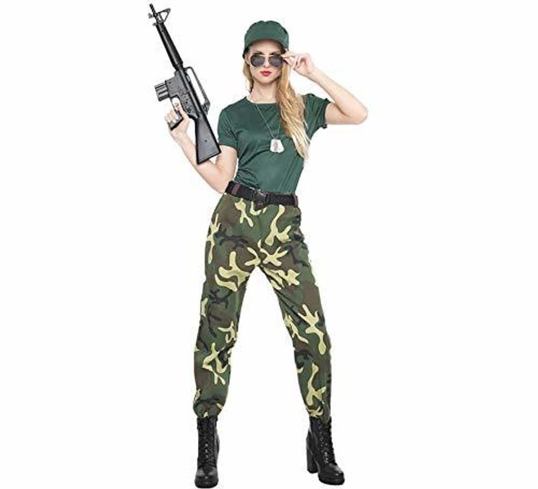 Producto DISFRAZ MILITAR CHICA TALLA M-L