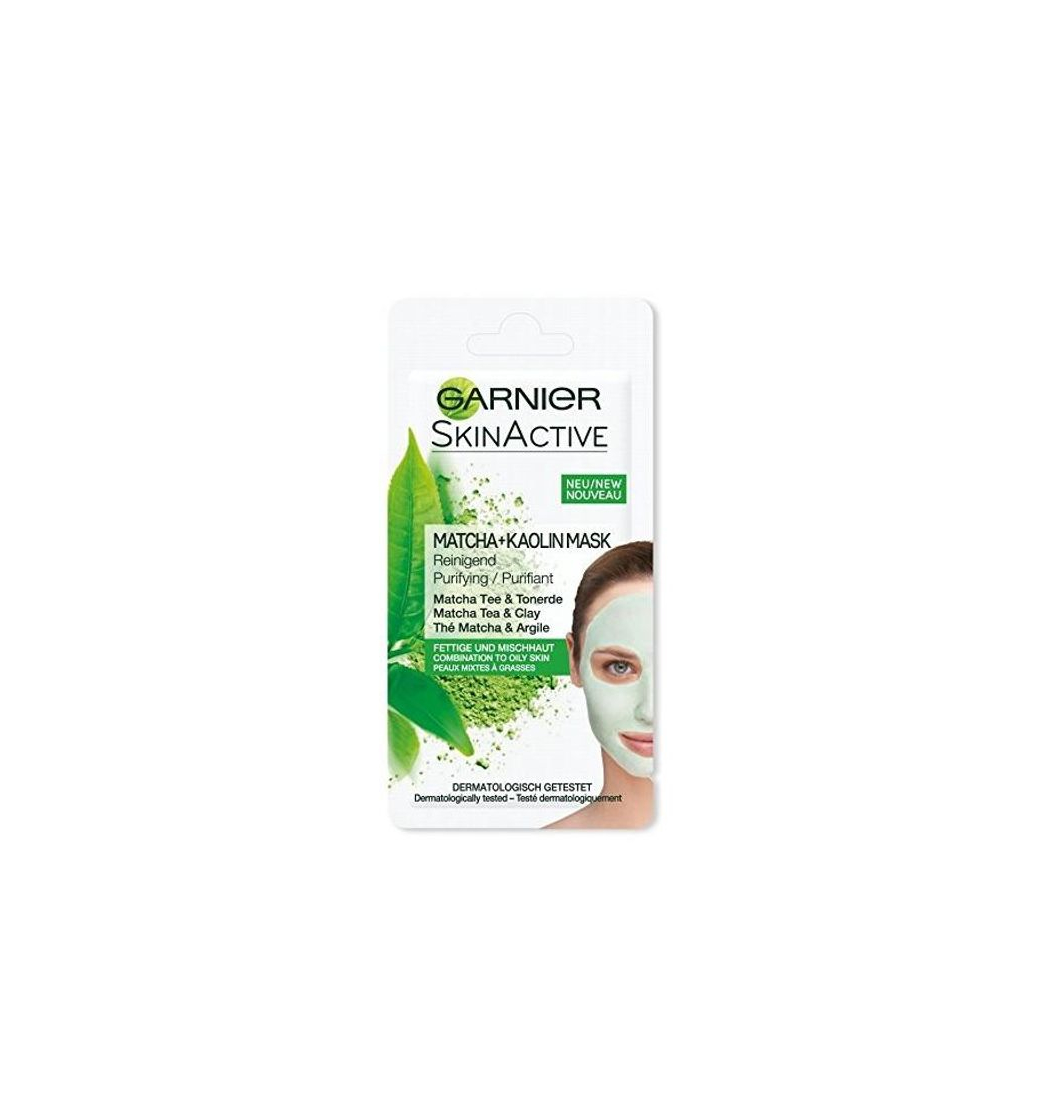 Beauty Mascarilla Facial Purificante Té Matcha y Arcilla, de Garnier SkinActive