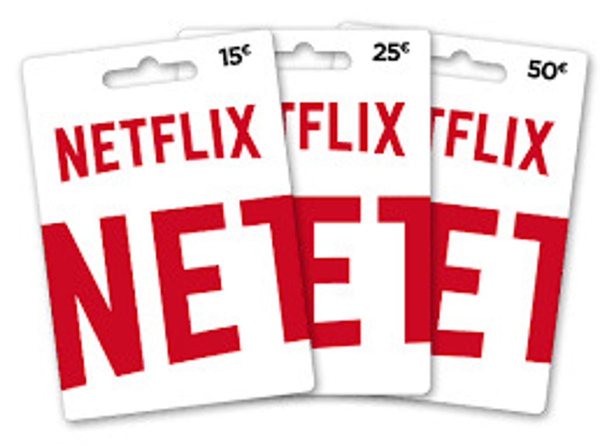 Moda Tarjeta regalo Netflix