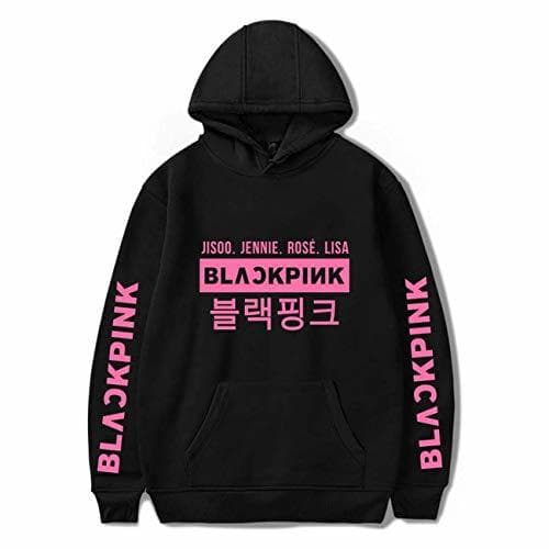 Fashion ZIGJOY KPOP Blackpink Unisex Ropa Sudadera con Capucha Suéter Sudadera con Capucha