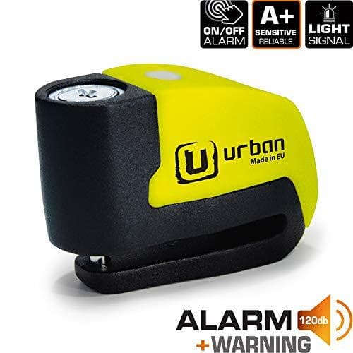 Product Urban Security UR6 Candado Antirrobo Disco con Alarma+Warning 120dBA