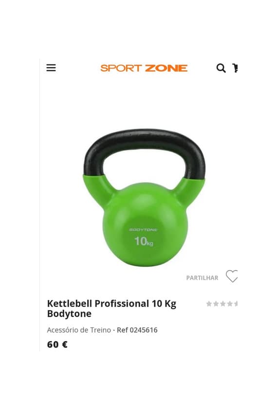 Producto Kettlebell 