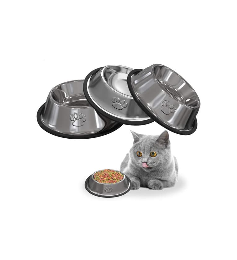 Product Set 3 Comederos y Bebederos para gato