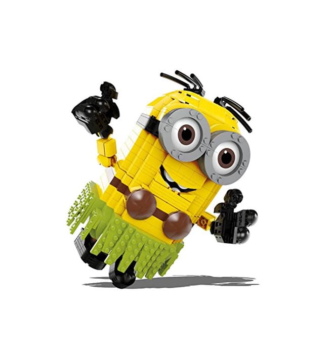 Producto Mega Bloks- Luau Dave Build-A-Minion Despicable Me Minions Puppy Love Hawaiano, Multicolor