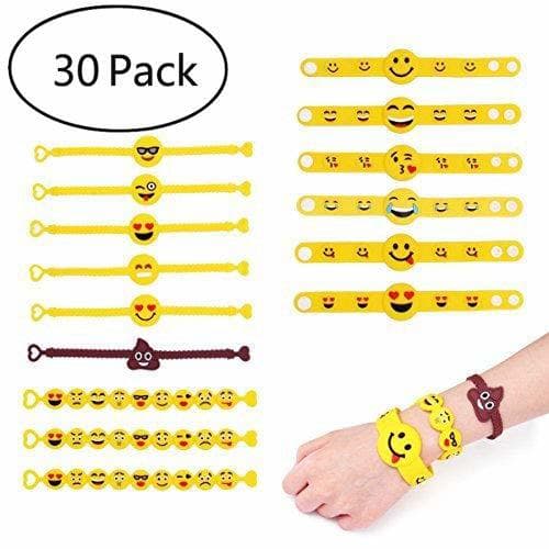 Product YueChen Emoji Pulsera de Silicona Para Niños