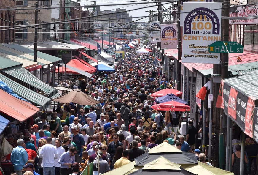 Place Italian Market 9th Street