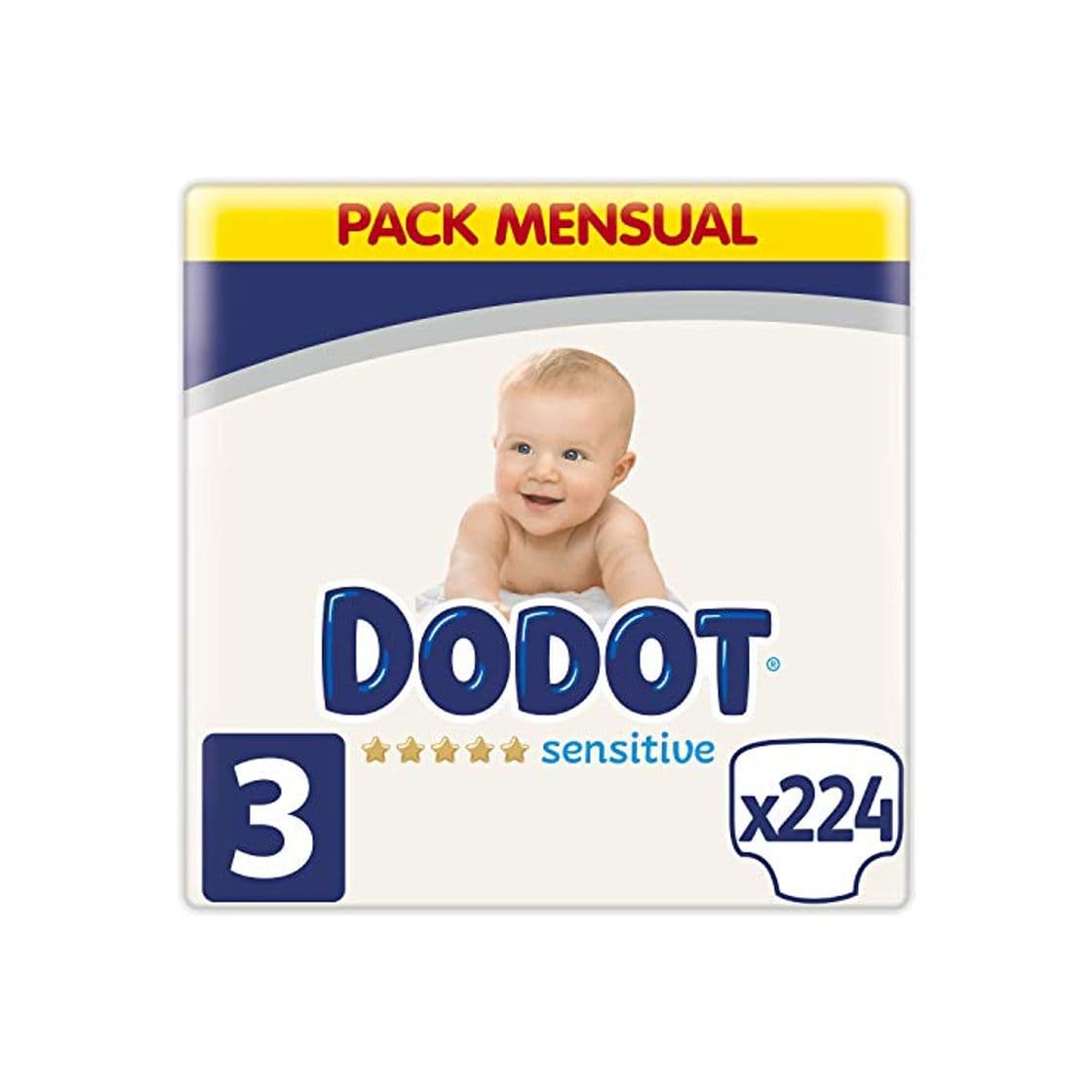 Producto Dodot Sensitive - Pañales,  Talla 3