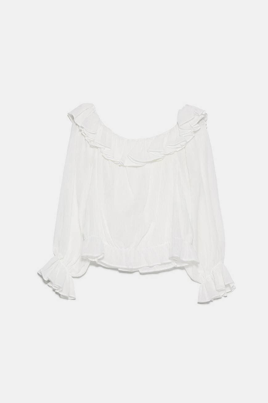 Producto Camisa folhos ZARA