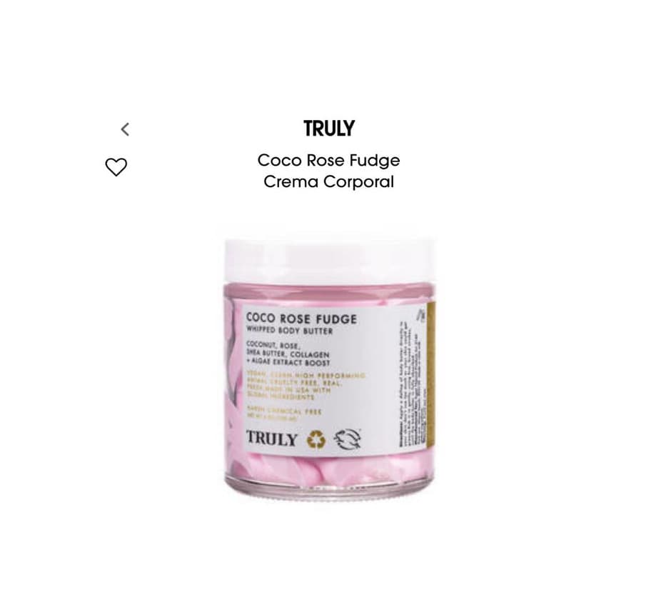 Product Crema corporal Truly