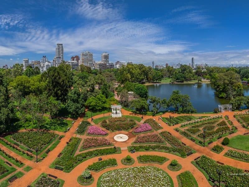 Lugar El Rosedal de Palermo