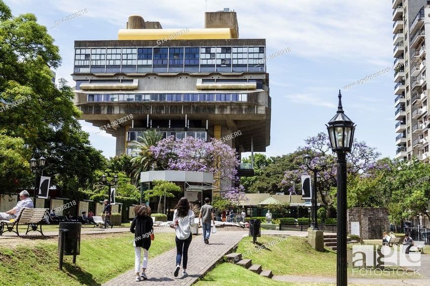 Lugar Biblioteca Nacional Mariano Moreno