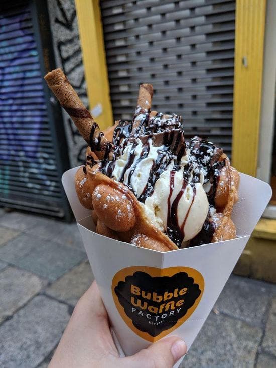 Restaurantes Bubble Waffle Factory