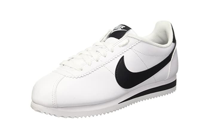 Product Nike Wmns Classic Cortez Leather, Zapatillas para Mujer, Blanco