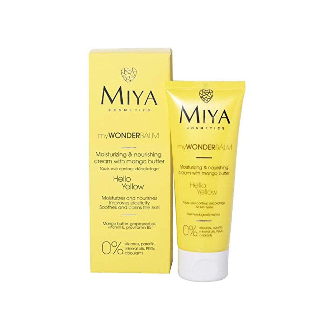 Product Miya Cosmetics crema facial hidratante nutritiva con mantequilla de mango