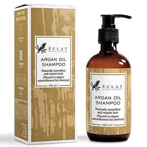 Product Champú Aceite Argán Orgánico Eclat – Champú Aceite Argán Natural con Vitamina