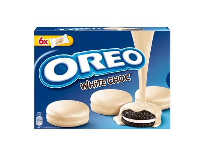 Producto Oreo de chocolate White, 5 unidades