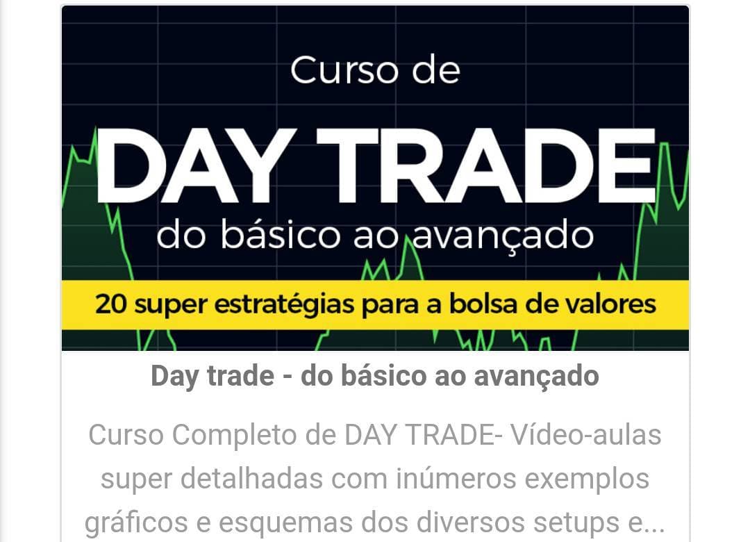 Moda Palex, Day trade do básico ao avançado 