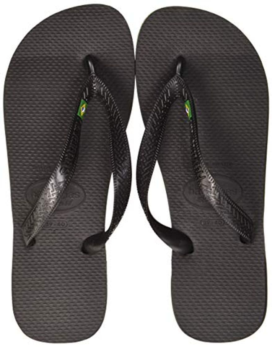 Producto Havaianas Brasil, Chanclas Unisex Adulto, Negro