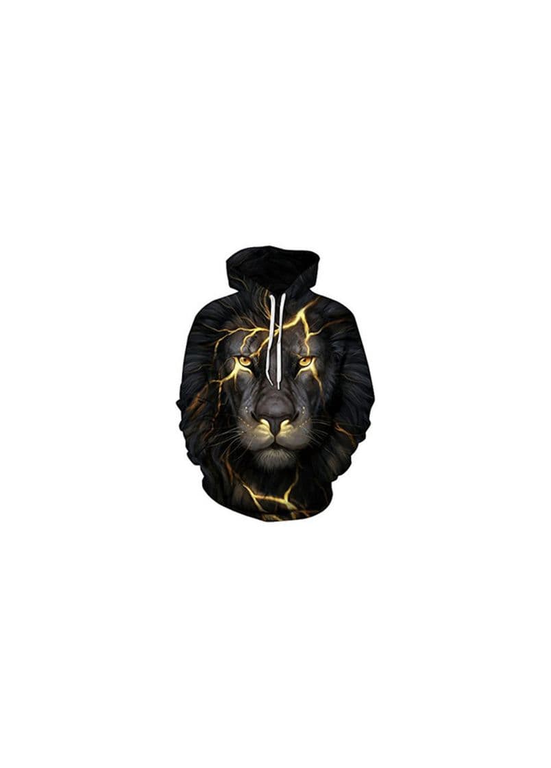 Producto EMILYLE Hombre Impresión 3D Galaxia Sudadera con Capucha de Mangas Largas con