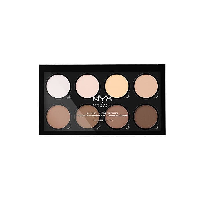 Belleza NYX Professional Makeup Paleta de contouring Highlight & Contour Pro Palette