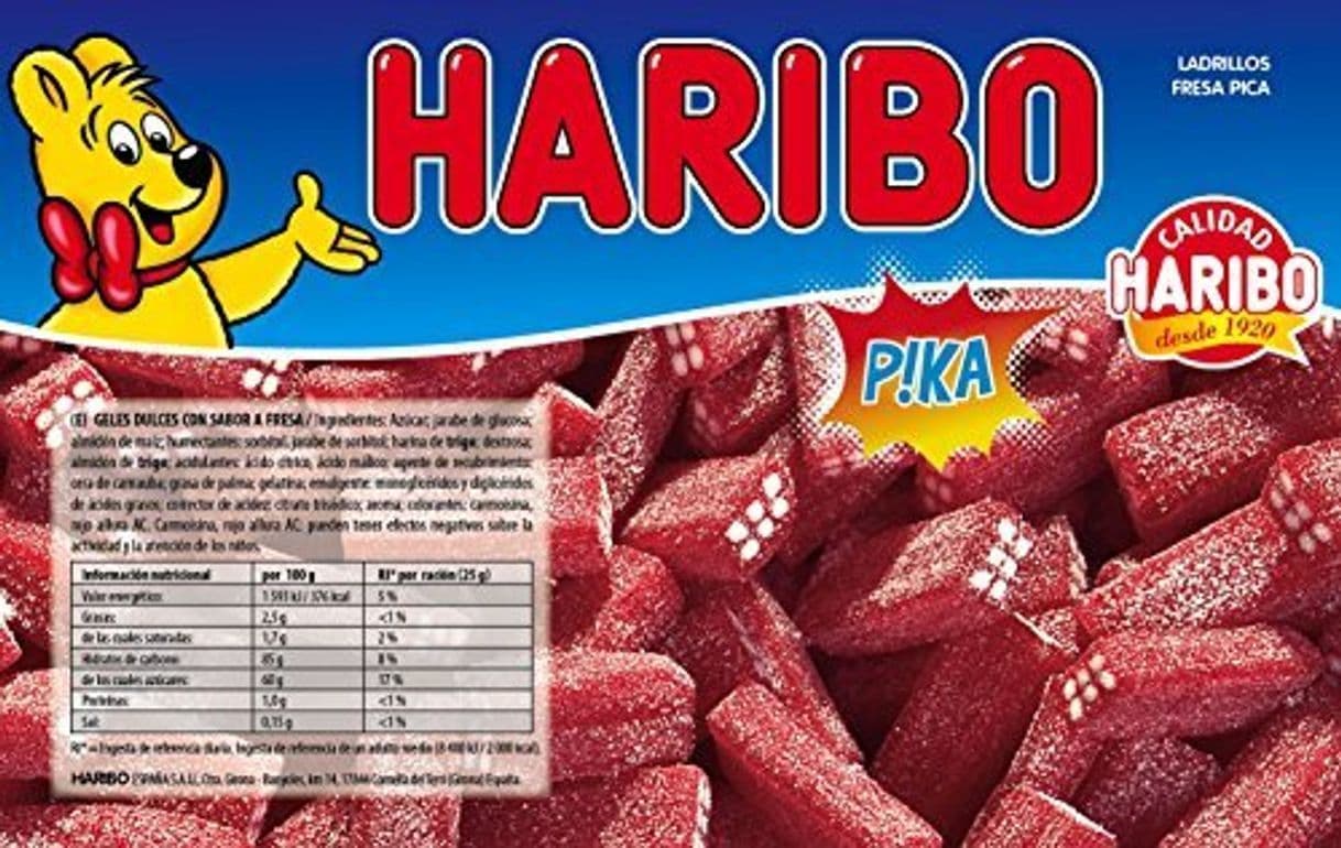 Place Haribo Ladrillos Fresa Pica Geles Dulces