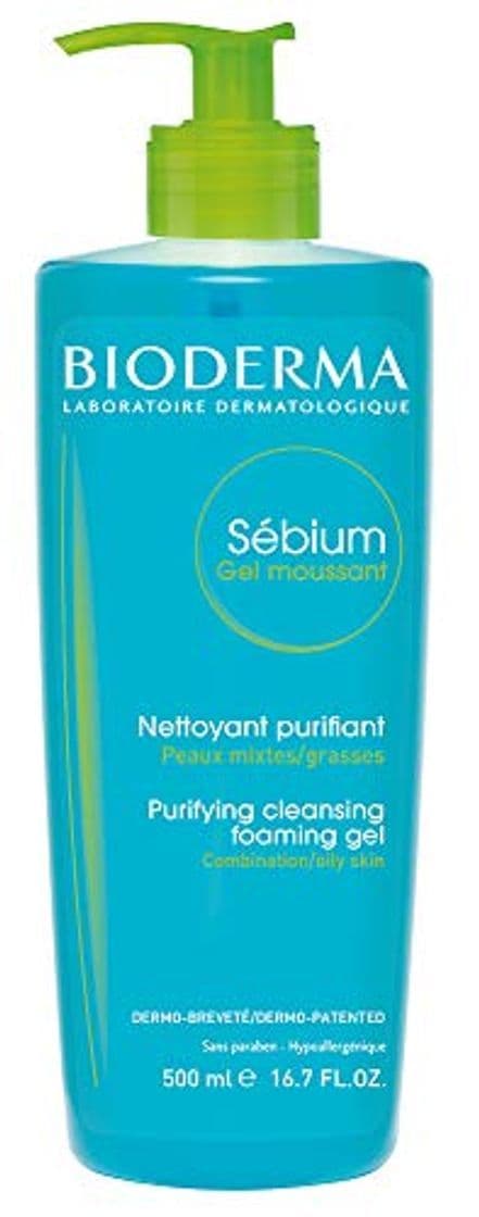 Beauty BIODERMA SEBIUM gel moussant nettoyant purifiant 500 ml