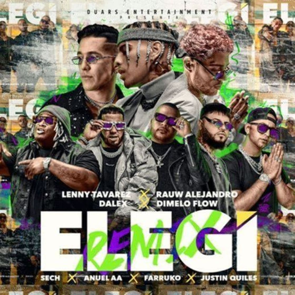 Music Elegí (feat. Farruko, Anuel AA, Sech, Dímelo Flow & Justin Quiles) - Remix