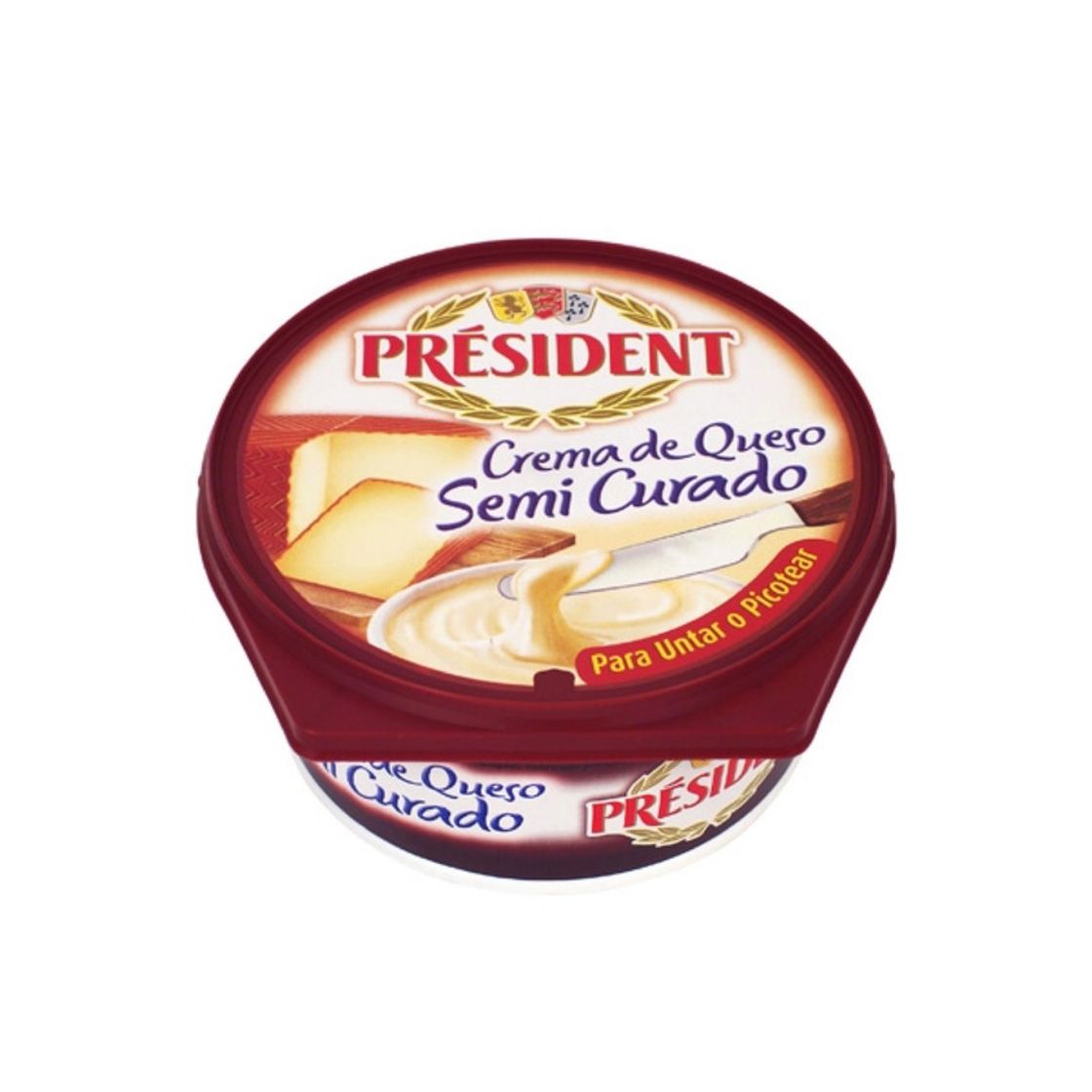 Product Président crema de semicurado