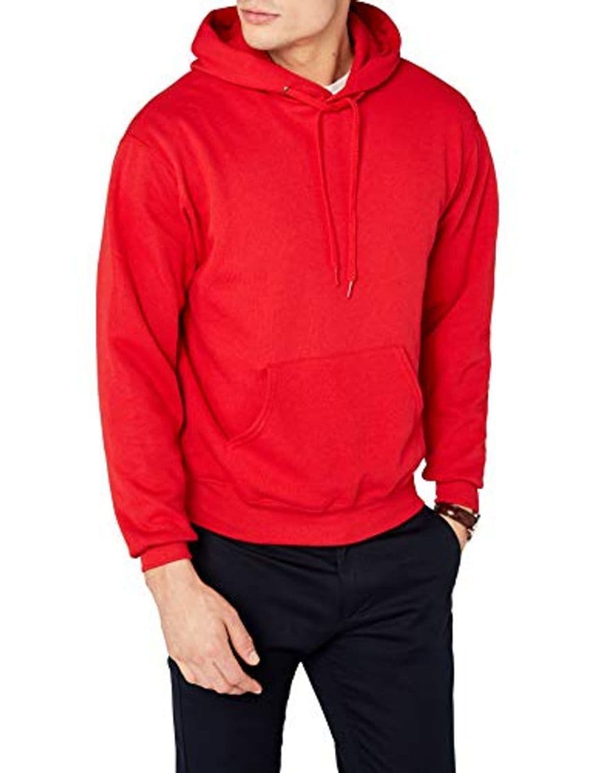 Fashion Fruit of the Loom SS026M, Sudadera con capucha y cremallera Para Hombre,