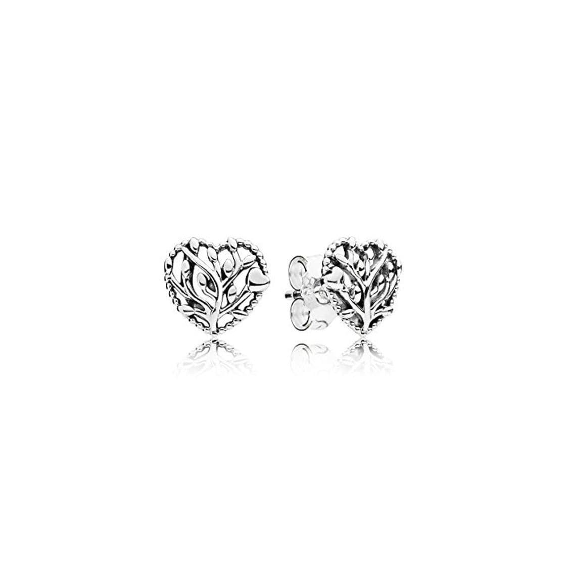 Producto Pandora Pendientes de botón Mujer plata