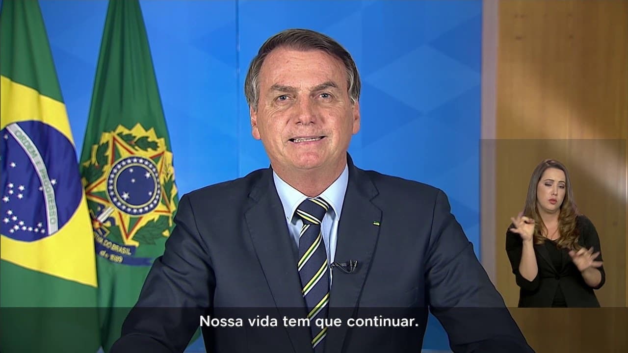 Moda Pronunciamento do Presidente do Brasil