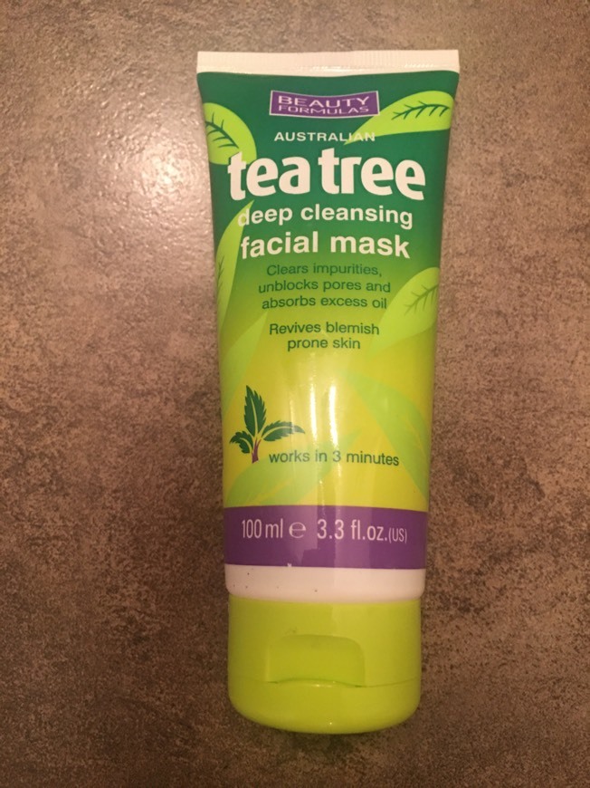 Moda Mascarilla facial tea tree BEAUTY FORMULAS